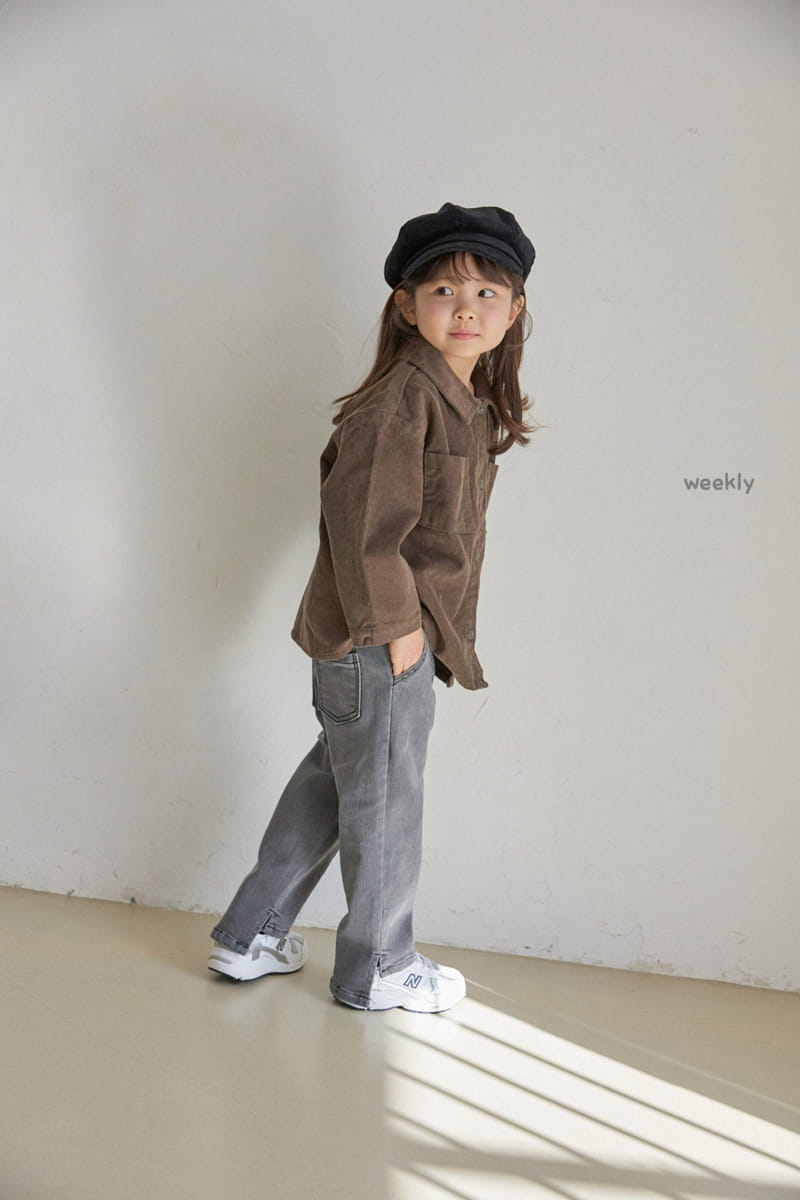 WEEKLY - Korean Children Fashion - #Kfashion4kids - Mori Rib Shirt - 4