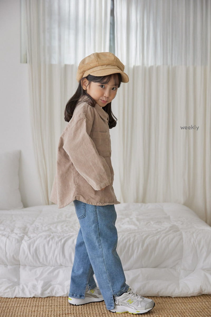 WEEKLY - Korean Children Fashion - #Kfashion4kids - Mori Rib Shirt - 6