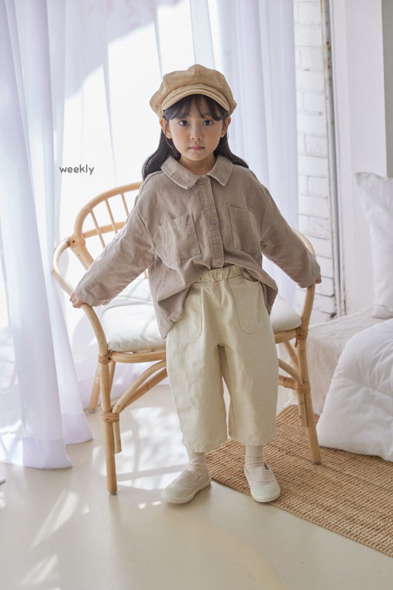 WEEKLY - Korean Children Fashion - #Kfashion4kids - Mori Rib Shirt - 8