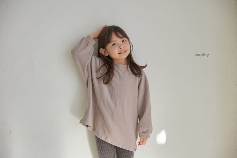 WEEKLY - Korean Children Fashion - #Kfashion4kids - Collin Long Tee - 2