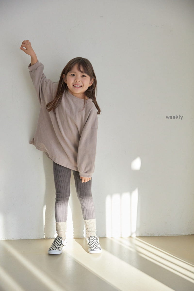 WEEKLY - Korean Children Fashion - #Kfashion4kids - Collin Long Tee - 3