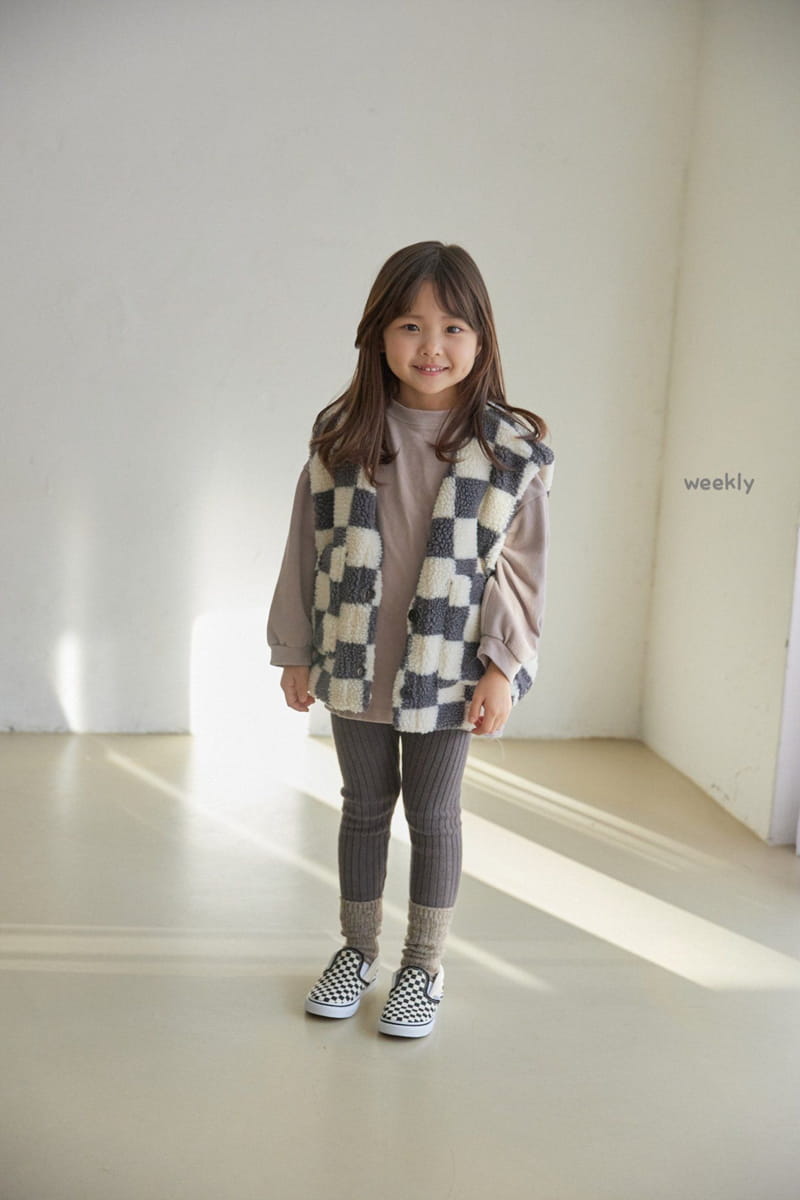 WEEKLY - Korean Children Fashion - #Kfashion4kids - Collin Long Tee - 5