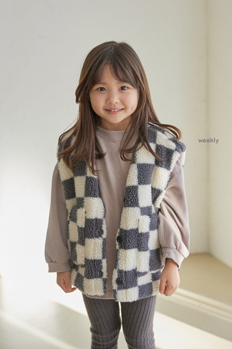 WEEKLY - Korean Children Fashion - #Kfashion4kids - Collin Long Tee - 6