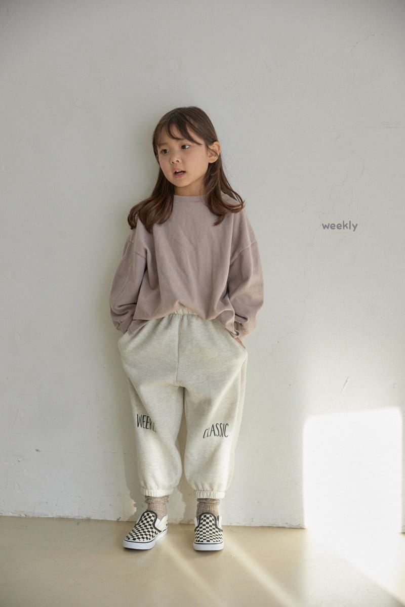 WEEKLY - Korean Children Fashion - #Kfashion4kids - Collin Long Tee - 7