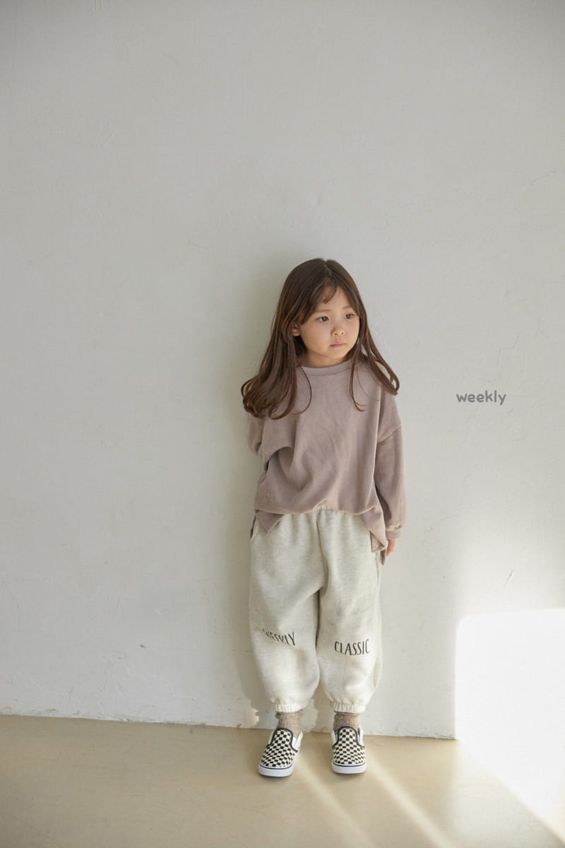 WEEKLY - Korean Children Fashion - #Kfashion4kids - Collin Long Tee - 8