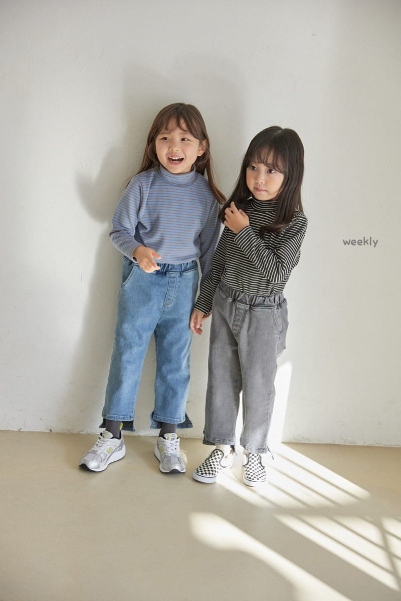 WEEKLY - Korean Children Fashion - #Kfashion4kids - Boni Stripes Tee - 3
