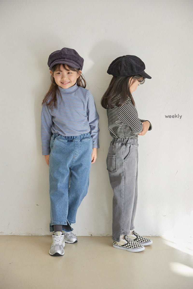 WEEKLY - Korean Children Fashion - #Kfashion4kids - Boni Stripes Tee - 4