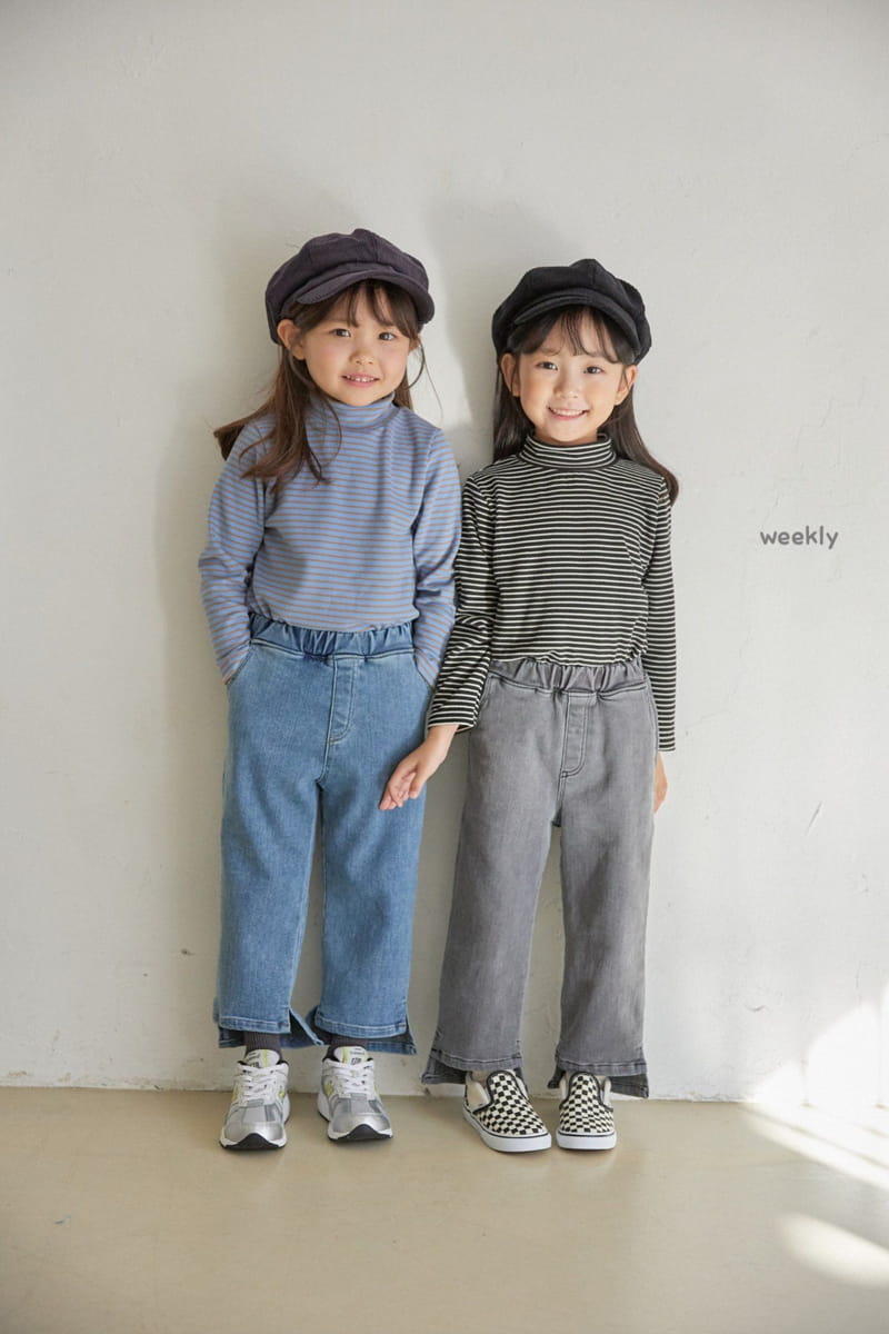 WEEKLY - Korean Children Fashion - #Kfashion4kids - Boni Stripes Tee - 5