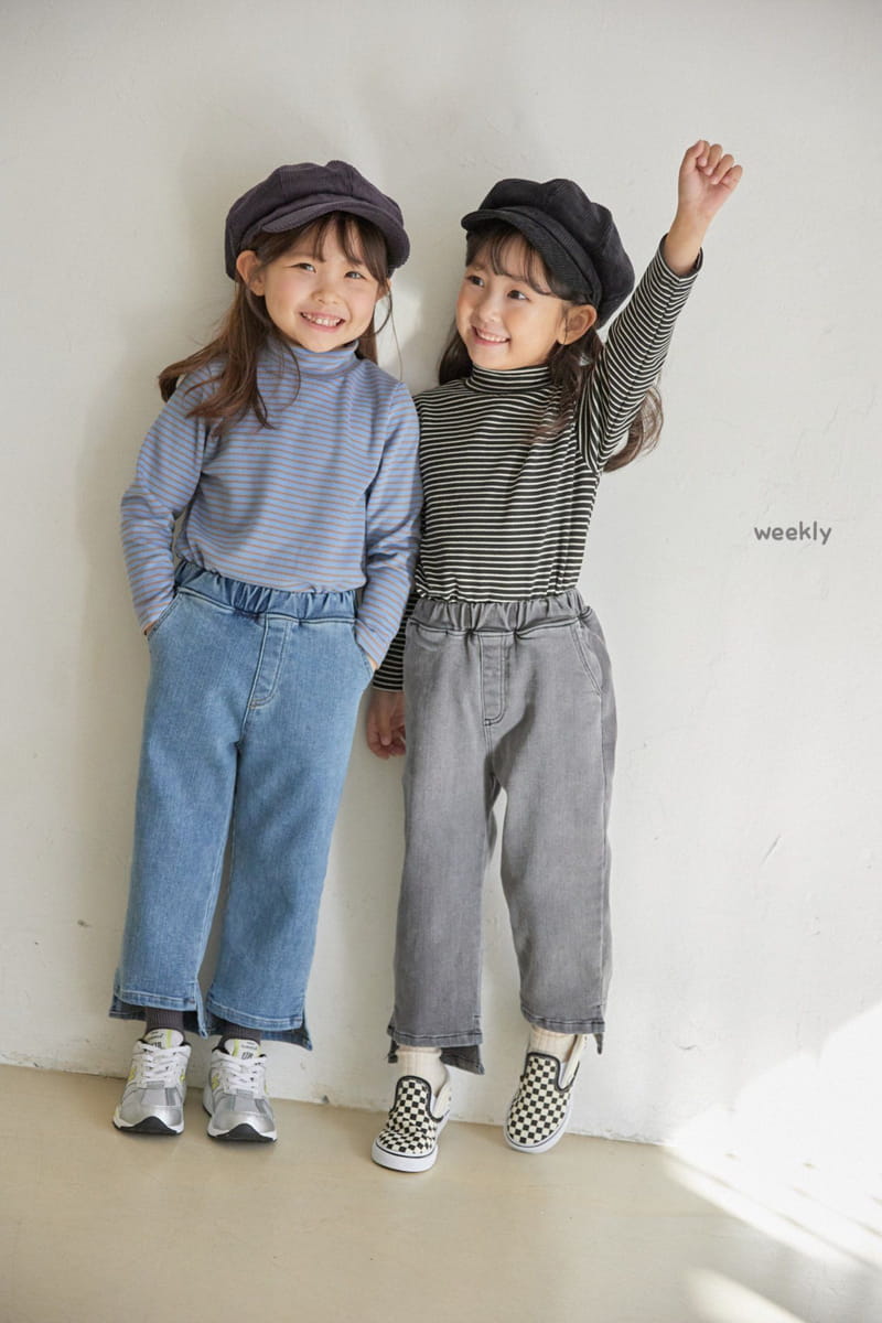 WEEKLY - Korean Children Fashion - #Kfashion4kids - Boni Stripes Tee - 6