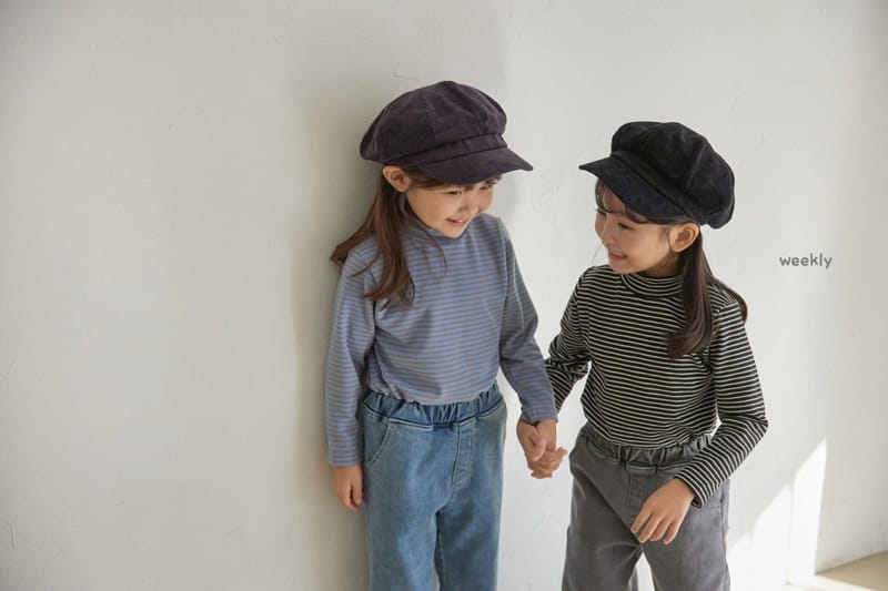 WEEKLY - Korean Children Fashion - #Kfashion4kids - Boni Stripes Tee - 9