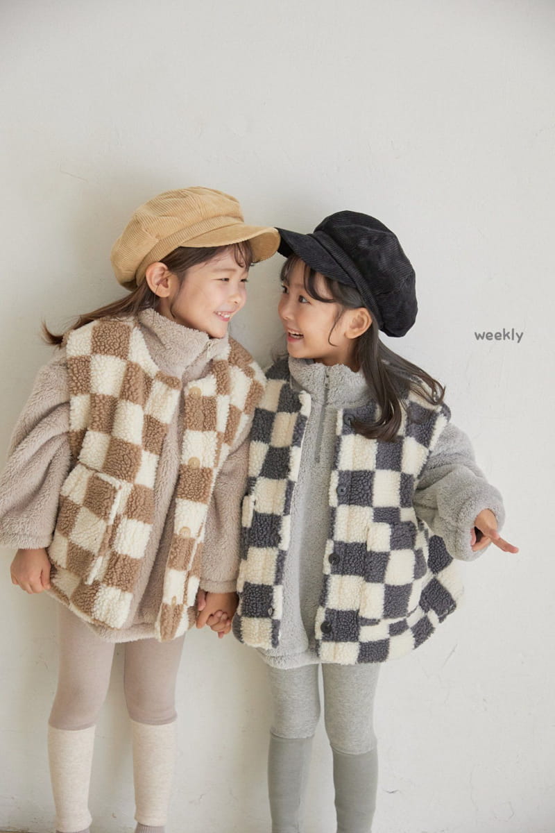 WEEKLY - Korean Children Fashion - #Kfashion4kids - Square Vest
