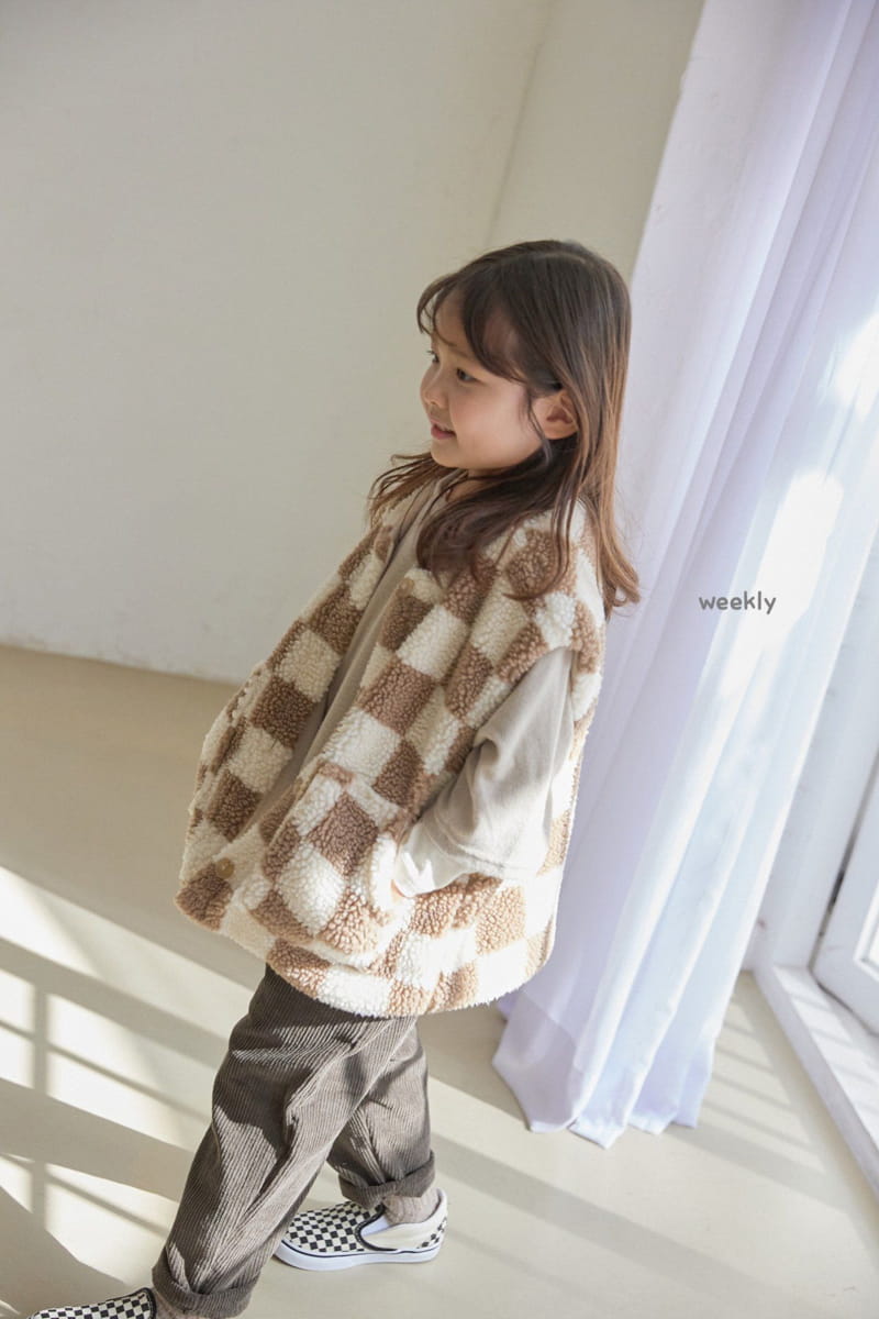 WEEKLY - Korean Children Fashion - #Kfashion4kids - Square Vest - 10