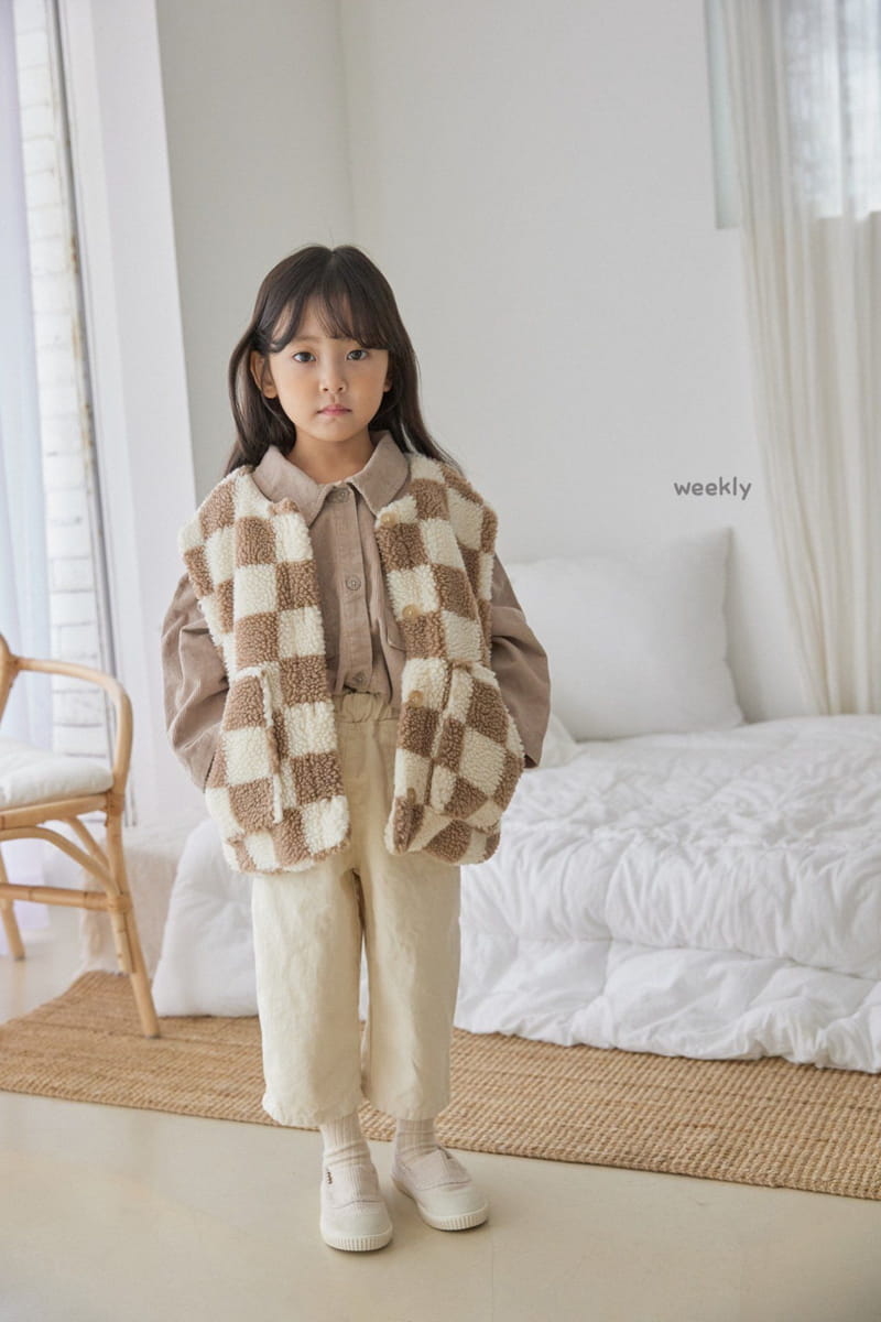 WEEKLY - Korean Children Fashion - #Kfashion4kids - Square Vest - 11