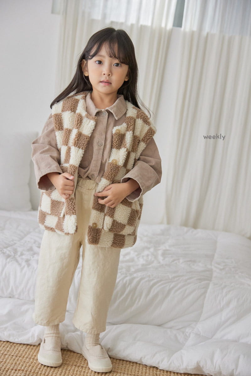 WEEKLY - Korean Children Fashion - #Kfashion4kids - Square Vest - 12