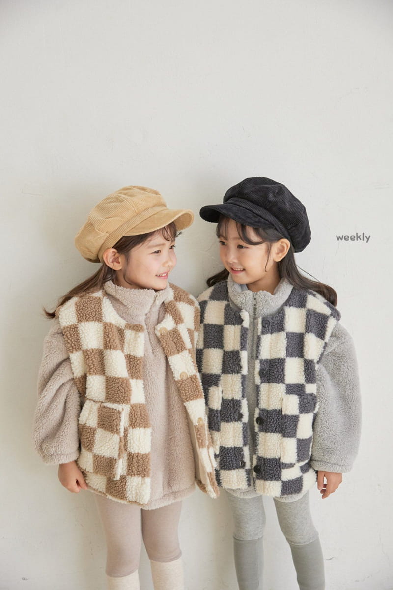 WEEKLY - Korean Children Fashion - #Kfashion4kids - Square Vest - 3
