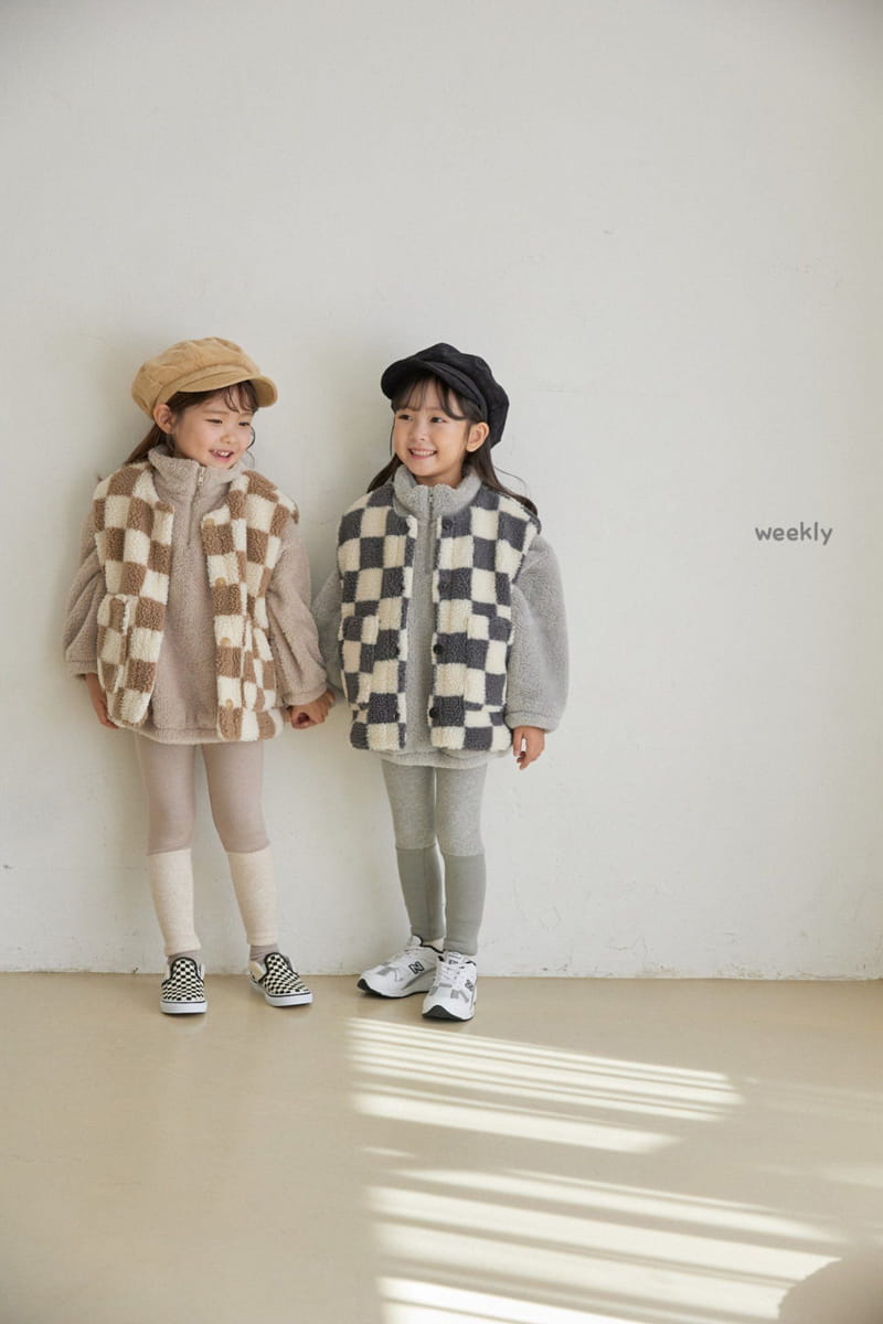 WEEKLY - Korean Children Fashion - #Kfashion4kids - Square Vest - 6