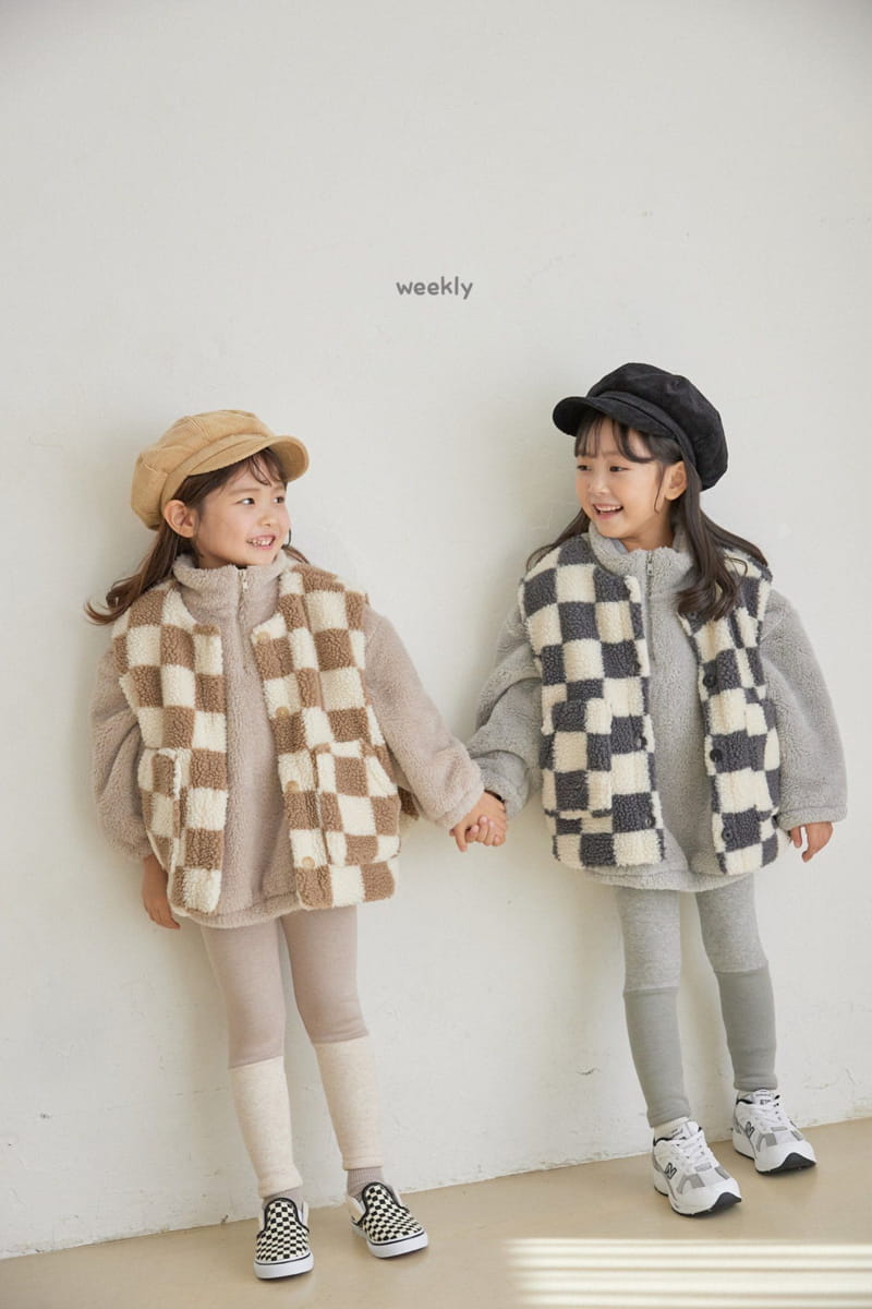 WEEKLY - Korean Children Fashion - #Kfashion4kids - Square Vest - 7