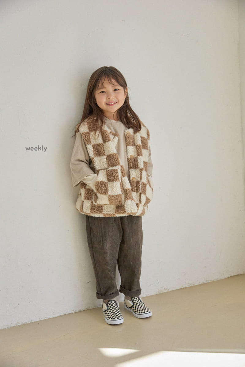 WEEKLY - Korean Children Fashion - #Kfashion4kids - Square Vest - 8