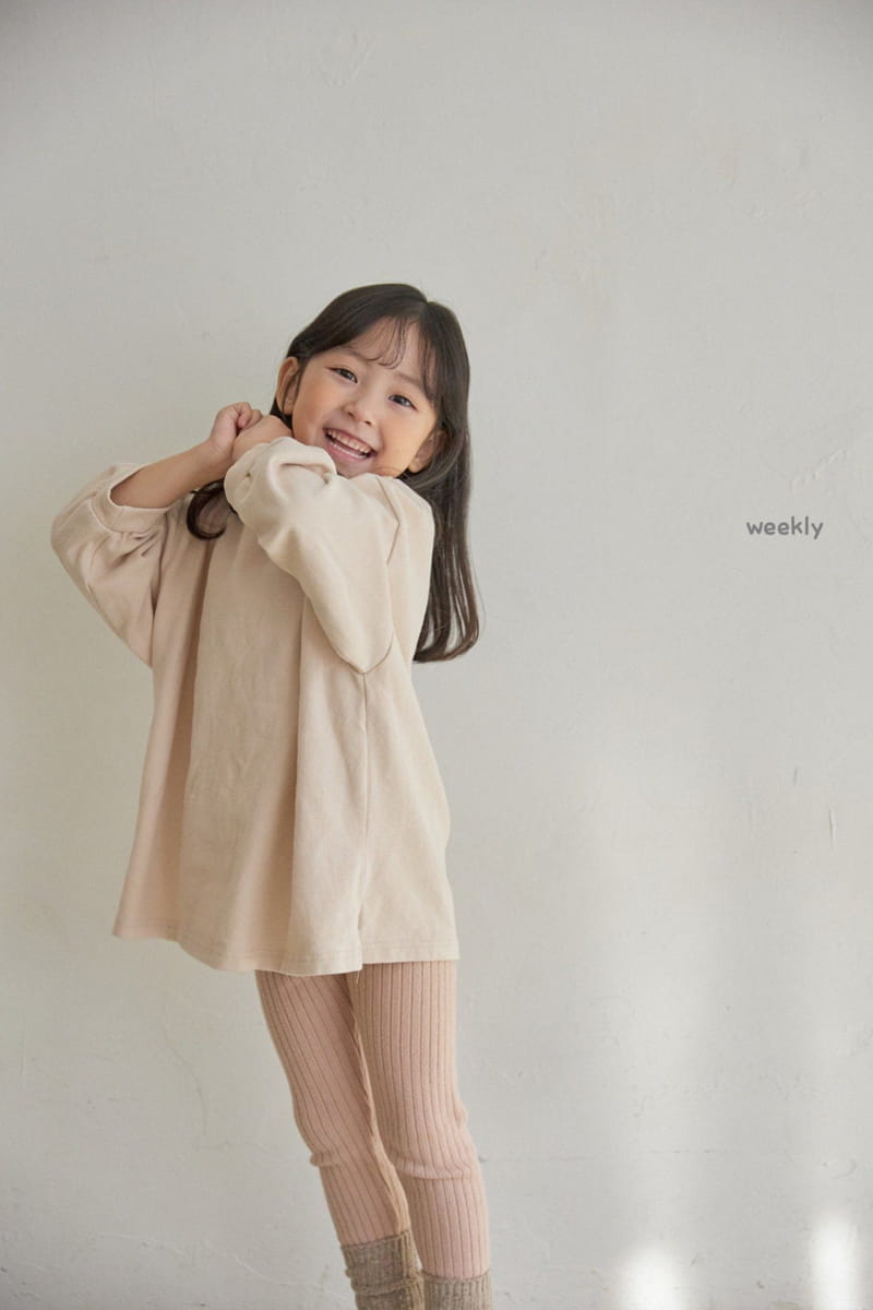 WEEKLY - Korean Children Fashion - #Kfashion4kids - Shu Shu Rib Leggings - 11