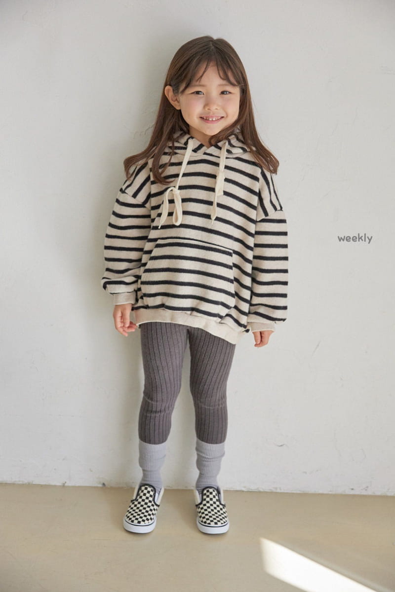WEEKLY - Korean Children Fashion - #Kfashion4kids - Shu Shu Rib Leggings - 2
