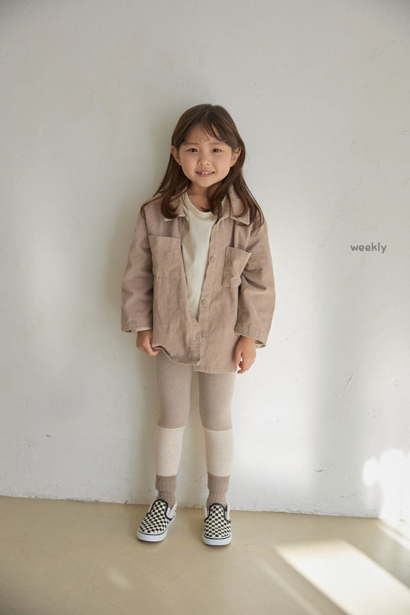 WEEKLY - Korean Children Fashion - #Kfashion4kids - Bbosong Color Leggings