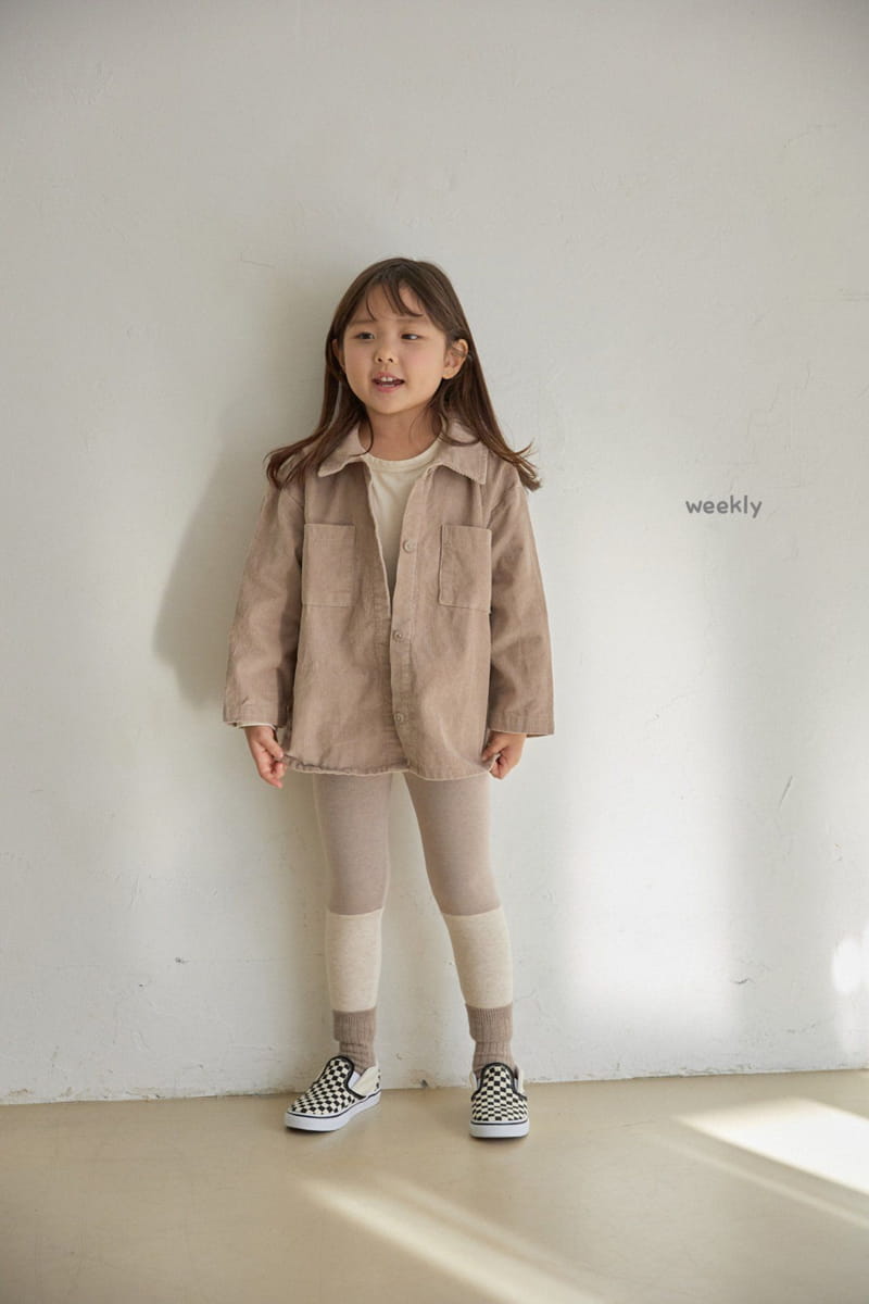 WEEKLY - Korean Children Fashion - #Kfashion4kids - Bbosong Color Leggings - 2