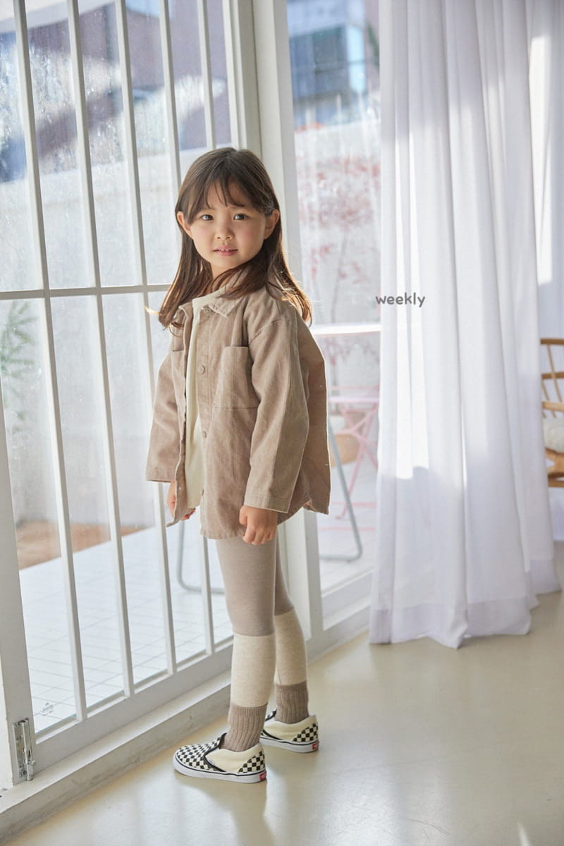 WEEKLY - Korean Children Fashion - #Kfashion4kids - Bbosong Color Leggings - 5