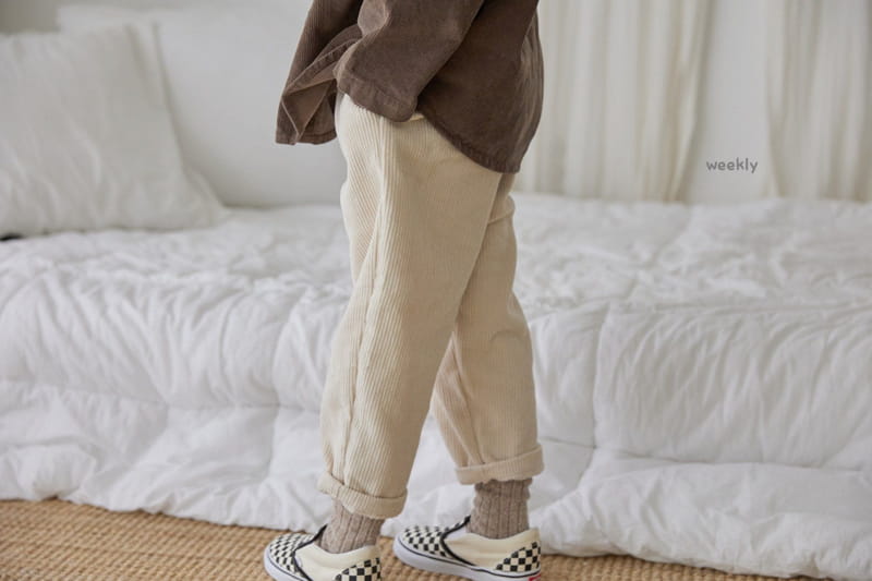 WEEKLY - Korean Children Fashion - #Kfashion4kids - Everyday Rib Pants - 12