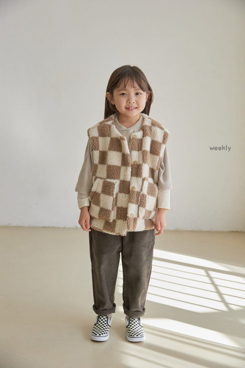 WEEKLY - Korean Children Fashion - #Kfashion4kids - Everyday Rib Pants - 7