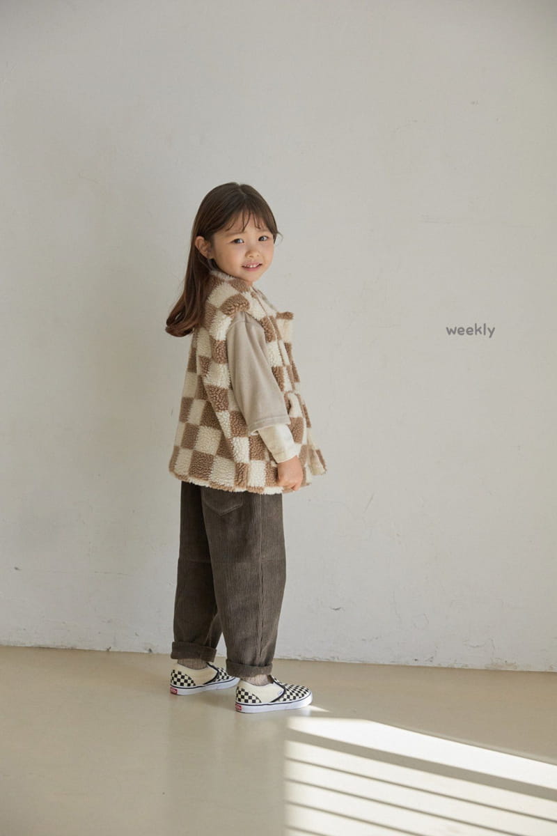 WEEKLY - Korean Children Fashion - #Kfashion4kids - Everyday Rib Pants - 8