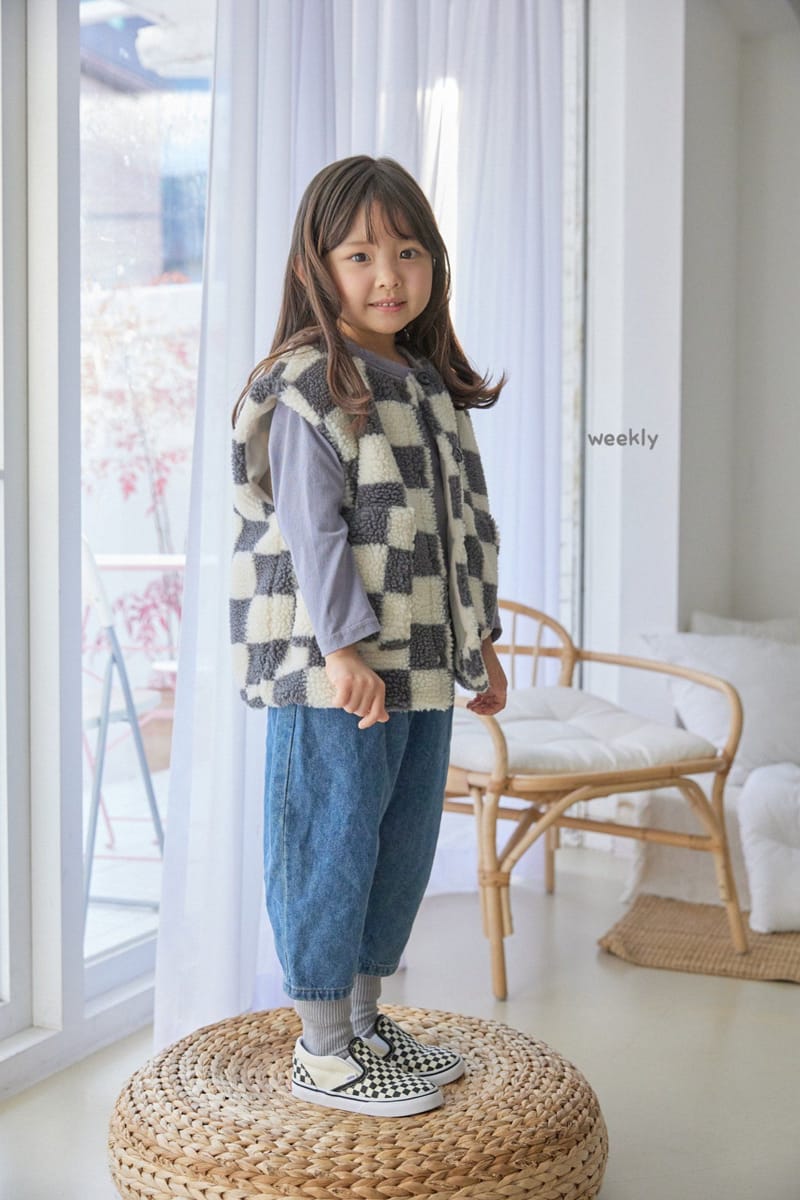 WEEKLY - Korean Children Fashion - #Kfashion4kids - Fleece Pang Pang Pot Pants - 12