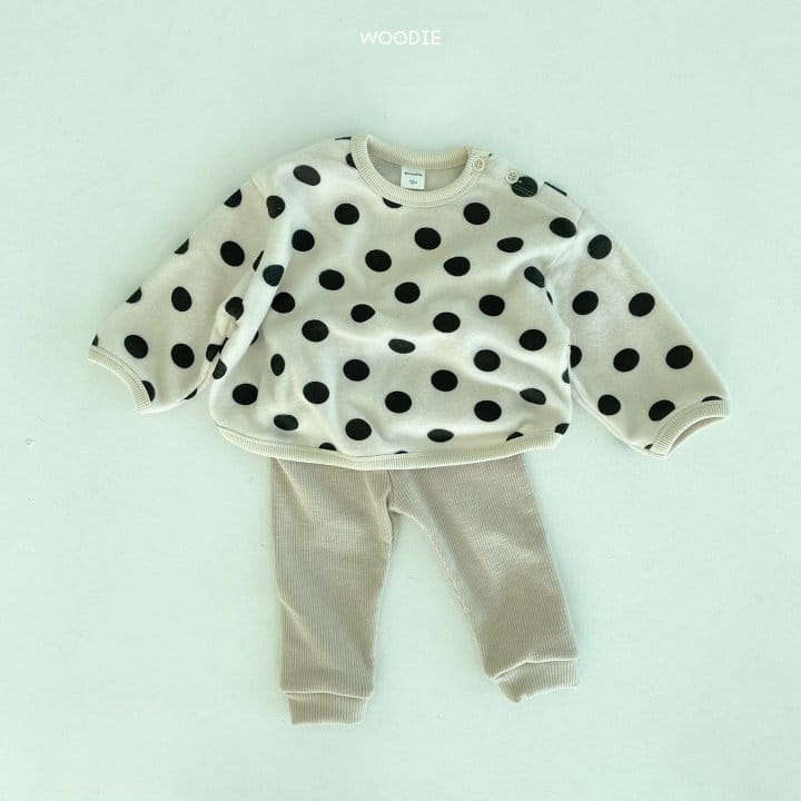 WOODIE - Korean Children Fashion - #Kfashion4kids - Dot Tee - 3