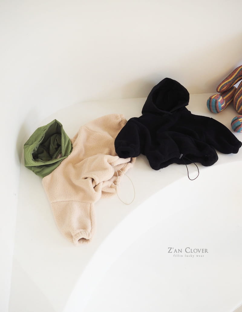 ZAN CLOVER - Korean Children Fashion - #Kfashion4kids - Fleece Hoody