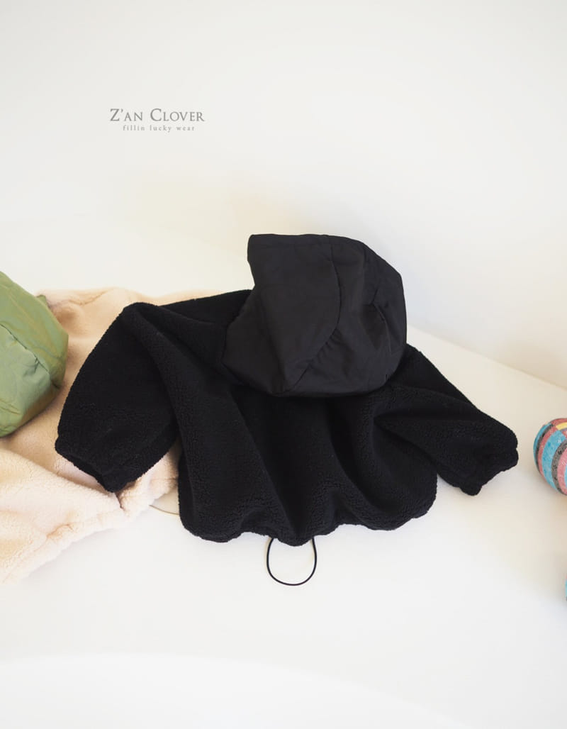 ZAN CLOVER - Korean Children Fashion - #Kfashion4kids - Fleece Hoody - 4