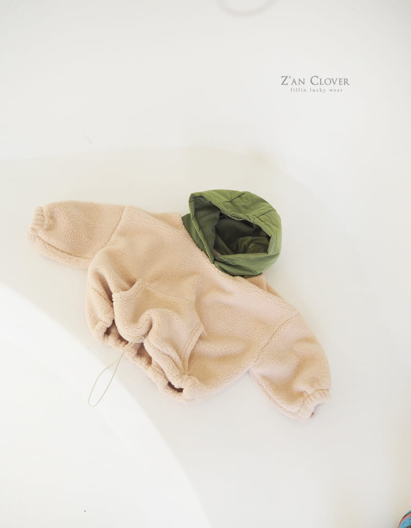 ZAN CLOVER - Korean Children Fashion - #Kfashion4kids - Fleece Hoody - 5