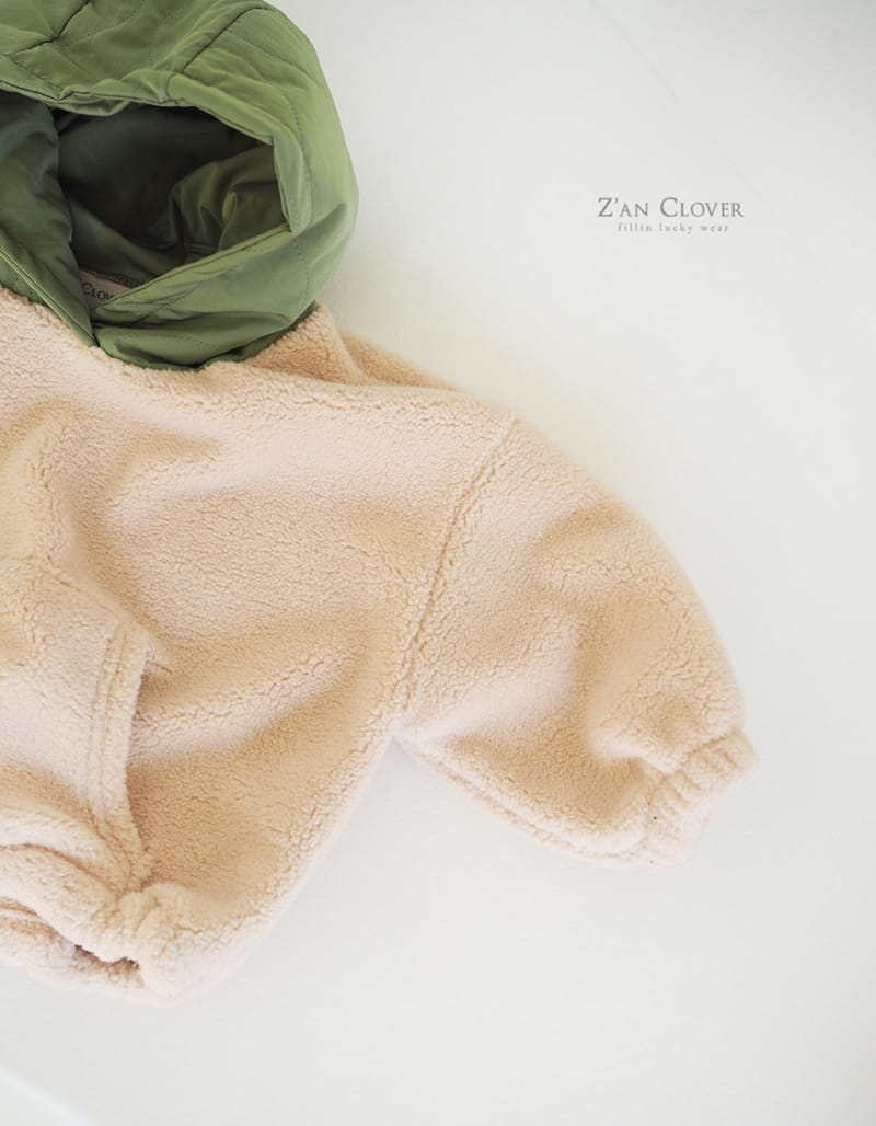 ZAN CLOVER - Korean Children Fashion - #Kfashion4kids - Fleece Hoody - 8
