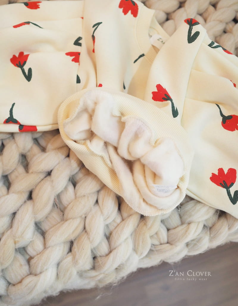 ZAN CLOVER - Korean Children Fashion - #Kfashion4kids - Tulip Sweatshirt Fleece - 5