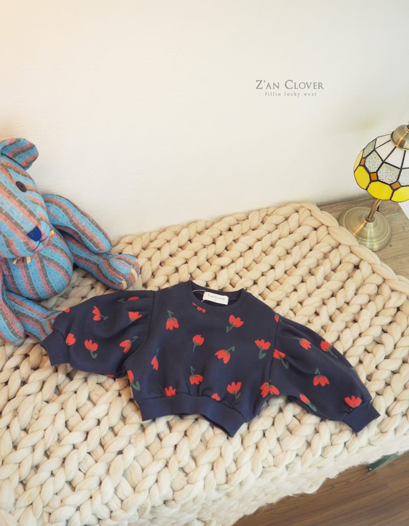 ZAN CLOVER - Korean Children Fashion - #Kfashion4kids - Tulip Sweatshirt Fleece - 6