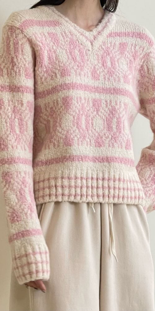 140 AVENUE - Korean Children Fashion - #Kfashion4kids - Aurora V Knit Tee