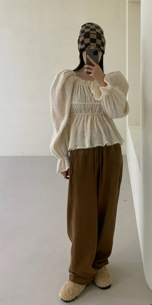 140 AVENUE - Korean Children Fashion - #Kfashion4kids - Puff Wrinkle Blouse
