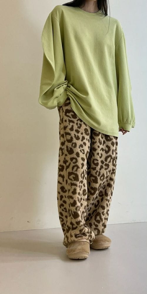 140 AVENUE - Korean Children Fashion - #Kfashion4kids - Leopard All Day Pants