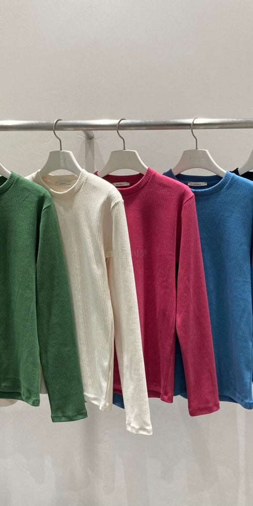 A THE A - Korean Children Fashion - #Kfashion4kids - Point Rib Tee - 6