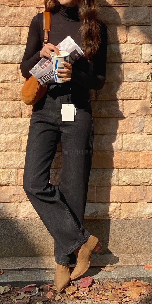 A THE A - Korean Children Fashion - #Kfashion4kids - Black River Pants