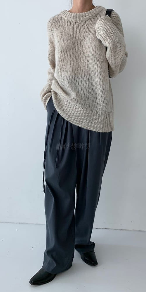 ALAMODE - Korean Children Fashion - #Kfashion4kids - Alpaca Knit Tee - 2