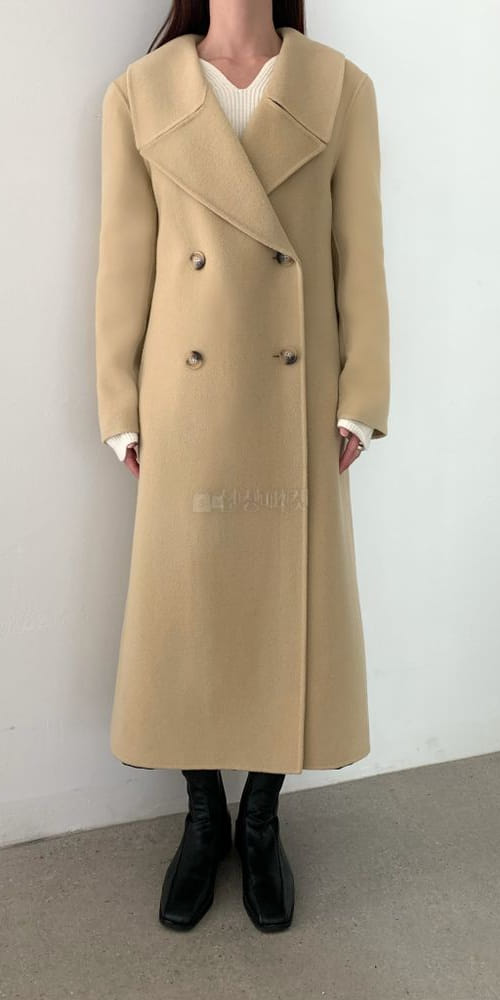 ALAMODE - Korean Children Fashion - #Kfashion4kids - Big Collar Hand Made Coat - 2