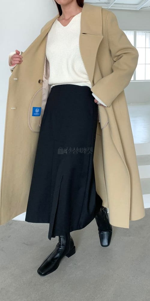 ALAMODE - Korean Children Fashion - #Kfashion4kids - Big Collar Hand Made Coat - 3