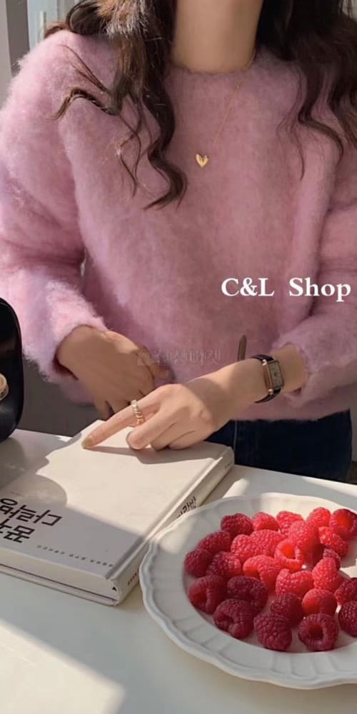 ANGE - Korean Children Fashion - #Kfashion4kids - Cotton Candy Knit Tee - 2