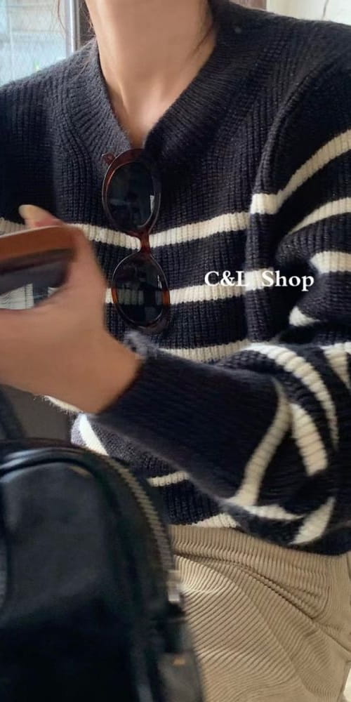 ANGE - Korean Children Fashion - #Kfashion4kids - Oreo Knit Tee - 2