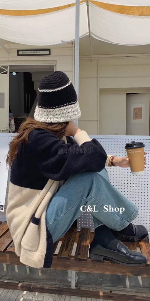 ANGE - Korean Children Fashion - #Kfashion4kids - Name Cardigan