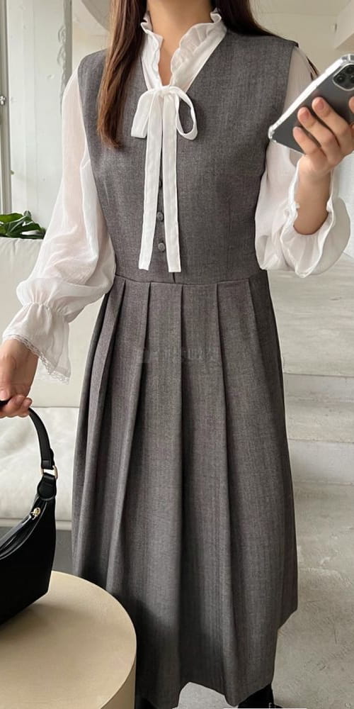 ANGE - Korean Children Fashion - #Kfashion4kids - Monday One-piece - 4